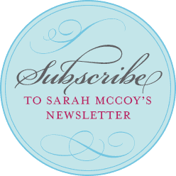 Subscribe to Sarah McCoy's Newsletter